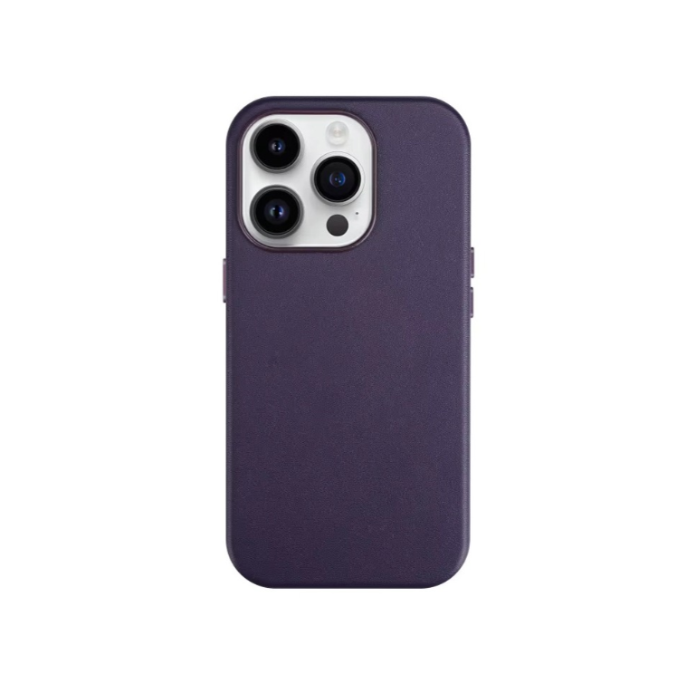 Ümbris Mag Leather Apple iPhone 16 Pro (lilla)