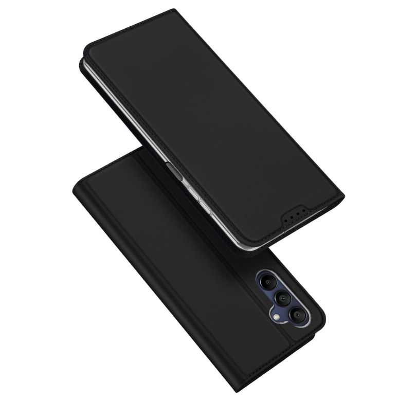Ümbris kaanega Dux Ducis "Skin Pro" Samsung A165 A16 4G / A166 A16 5G (must)