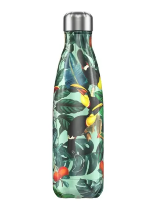 Chillys Bottle 3D Tropical Toucan 260ml