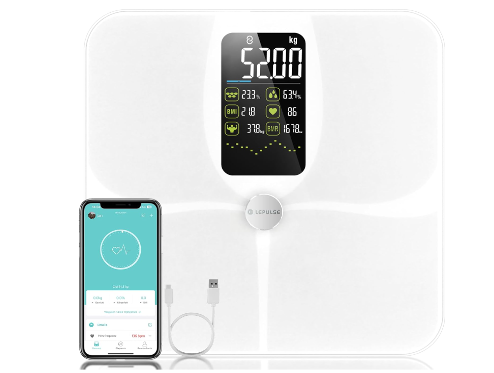 Lepulse Lescale F4 Pro kaal (valge)
