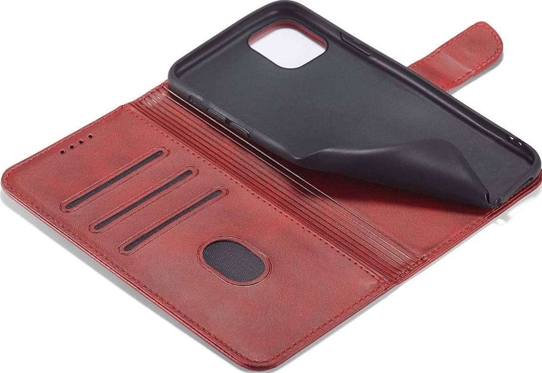 Ümbris kaanega Wallet Case Xiaomi Redmi 14C / Redmi A4 / Poco C75 (punane)