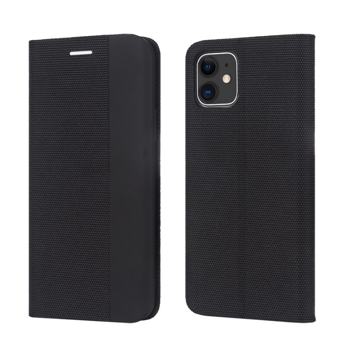 Ümbris kaanega Smart Senso Xiaomi Redmi 10C (must)