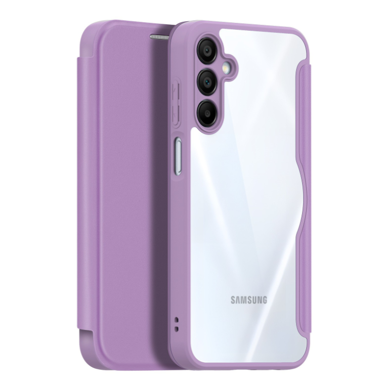 Ümbris kaanega Dux Ducis Skin X Pro Samsung A165 A16 4G / A166 A16 5G (lilla)