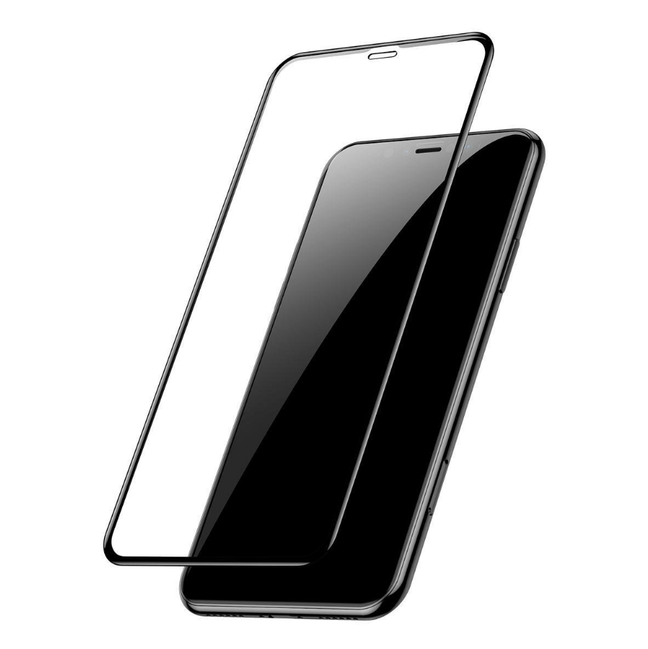 Kaitseklaas PK "Mr. Monkey Silk 2.5D" Full Glue iPhone 15 Pro (must)