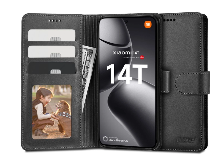 Ümbris Tech-Protect Wallet Xiaomi 14T (must)