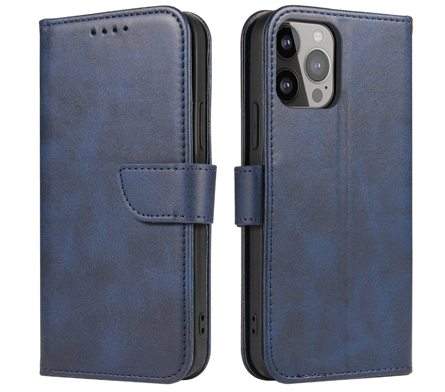 Ümbris kaanega Wallet Case iPhone 13 Pro (sinine)