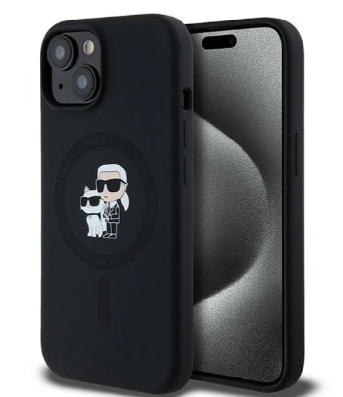 Karl Lagerfeld Ümbris MagSafe KLHMP15MSCMKCRHK iPhone 15 Plus/ 14 Plus (must)
