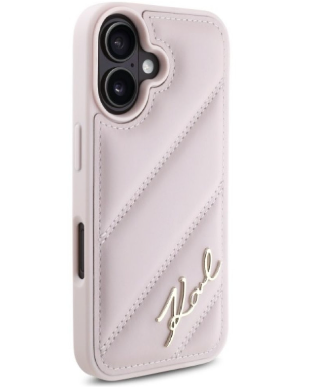 Karl Lagerfeld Ümbris KLHCP16SPQDSMGP iPhone 16 (roosa)