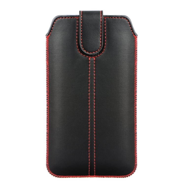 Universaalne ümbris Forcell Ultra Slim M4 Samsung A51 / A7 2018 / Mate 20 lite (must)