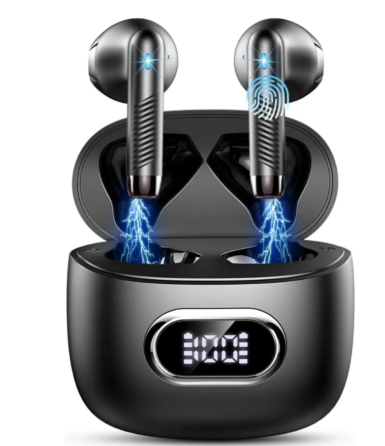 Juhtmevaba kõrvaklapid Drsaec J52 (must)