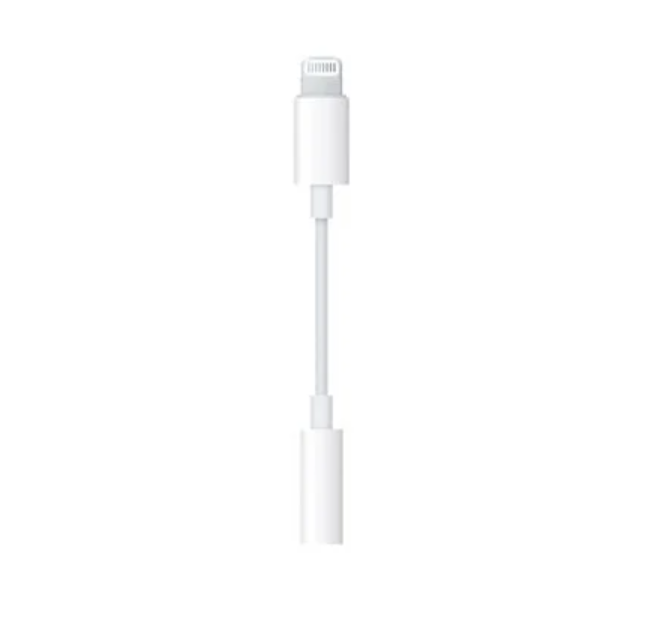 Adapter AUX Lightning 3.5mm (valge)