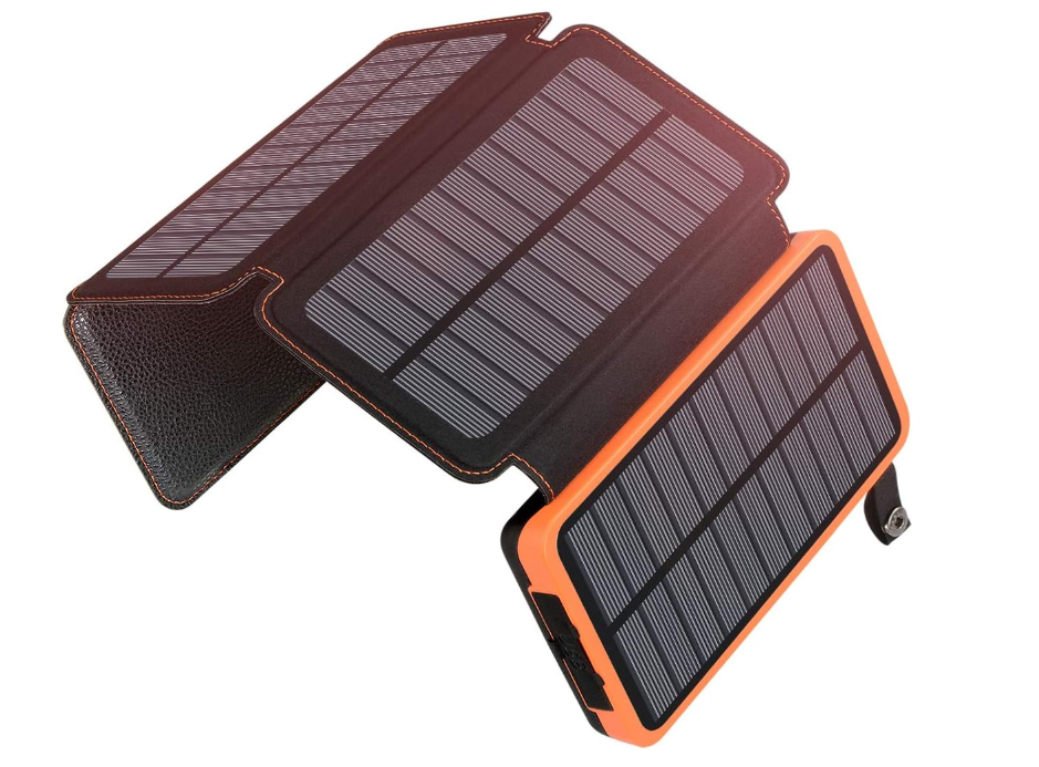 Power Bank ADDTOP Päikesepaneleeliga 25000 mAh 2xUSB