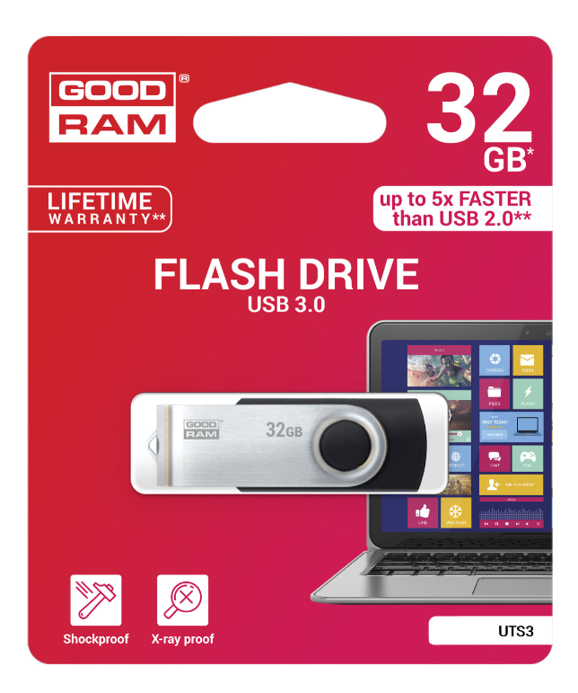 Mälupulk Goodram UTS3 32GB USB 3.0