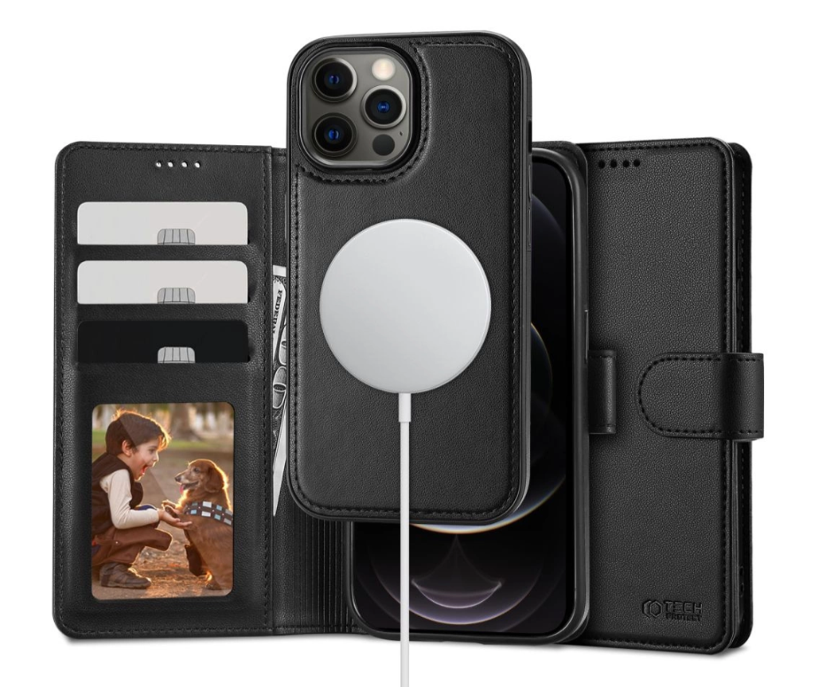 Ümbris Tech-Protect Wallet MagSafe iPhone 17 Pro Max (must)