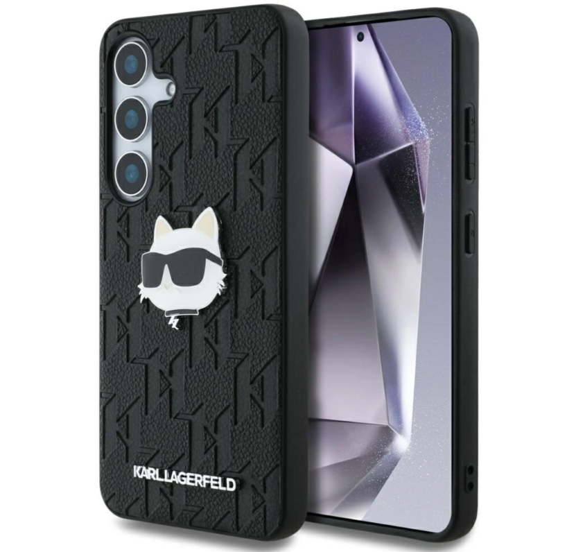 Karl Lagerfeld ümbris KLHCS25SPGKLCHPK Samsung S25 (must)