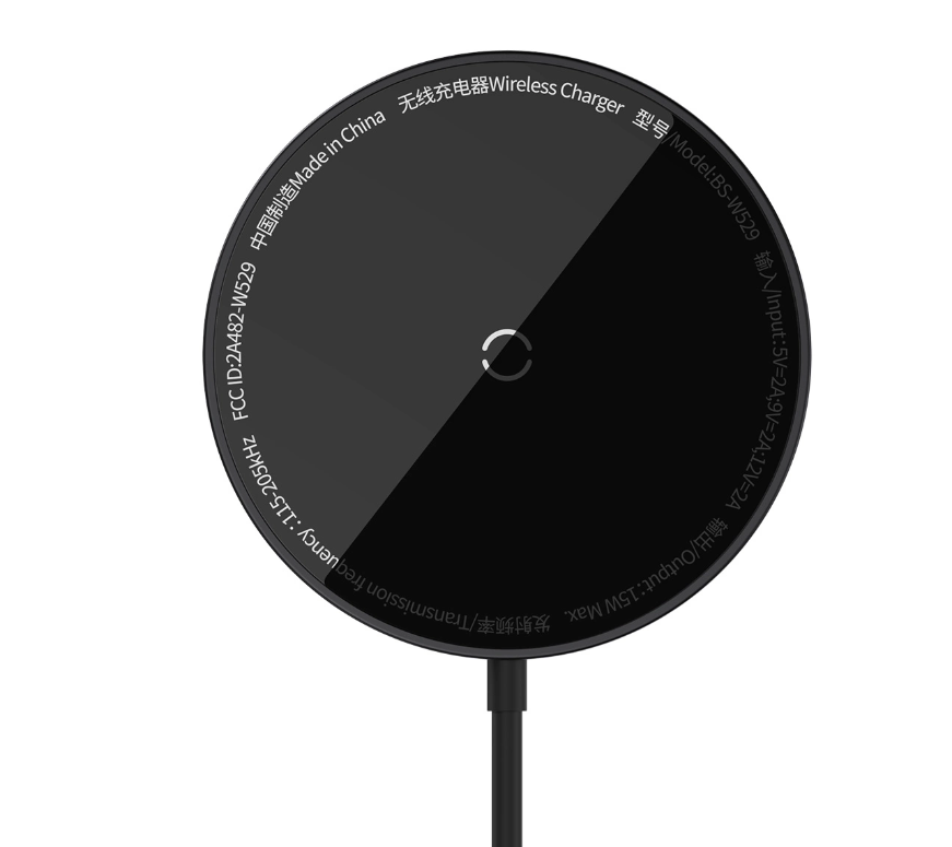 Juhtmevaba laadija Baseus Simple Mini3 15W (must)