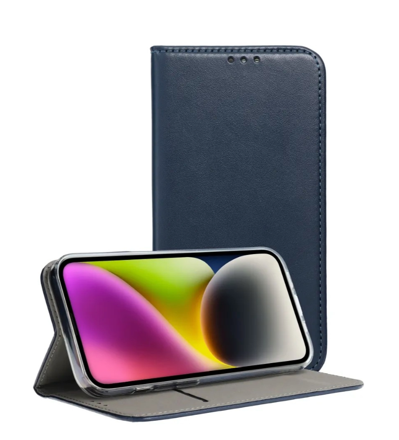 Ümbris kaanega Smart Magnetic Samsung Galaxy A566 A56 5G (sinine)