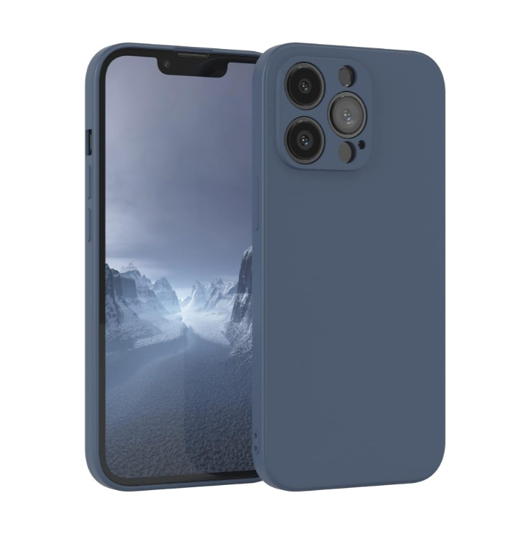 Silikoon Liquid Silicone 1.5mm Xiaomi Redmi 14C / Redmi A4 / Poco C75 (sinine)