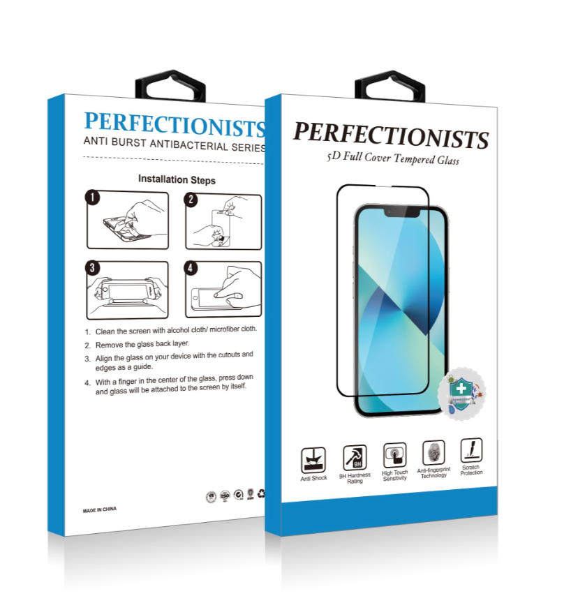 Kaitseklaas 5D Perfectionists Apple iPhone 16 (must)