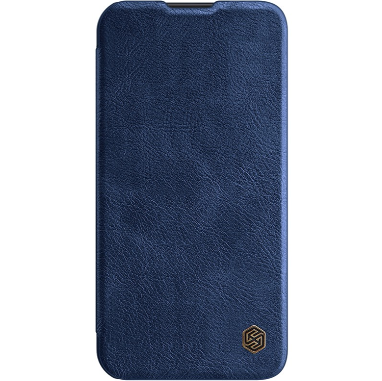 Ümbris Nillkin Qin Pro Leather iPhone 14 Pro (sininе)