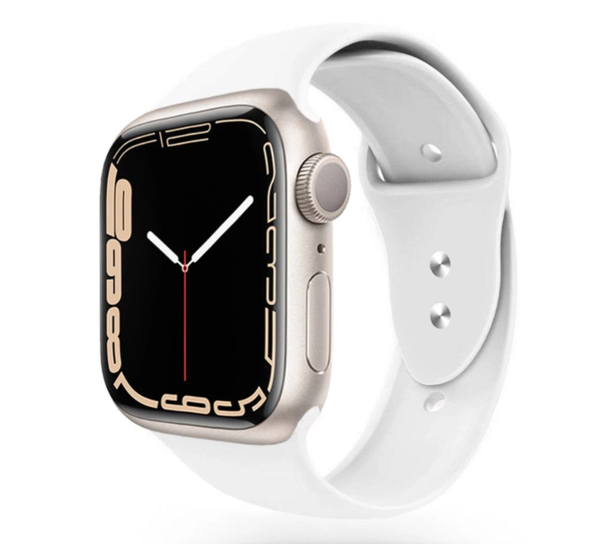 Rihm Tech-Protect Iconband Apple Watch 42/ 44/ 45/ 49 mm (valge)