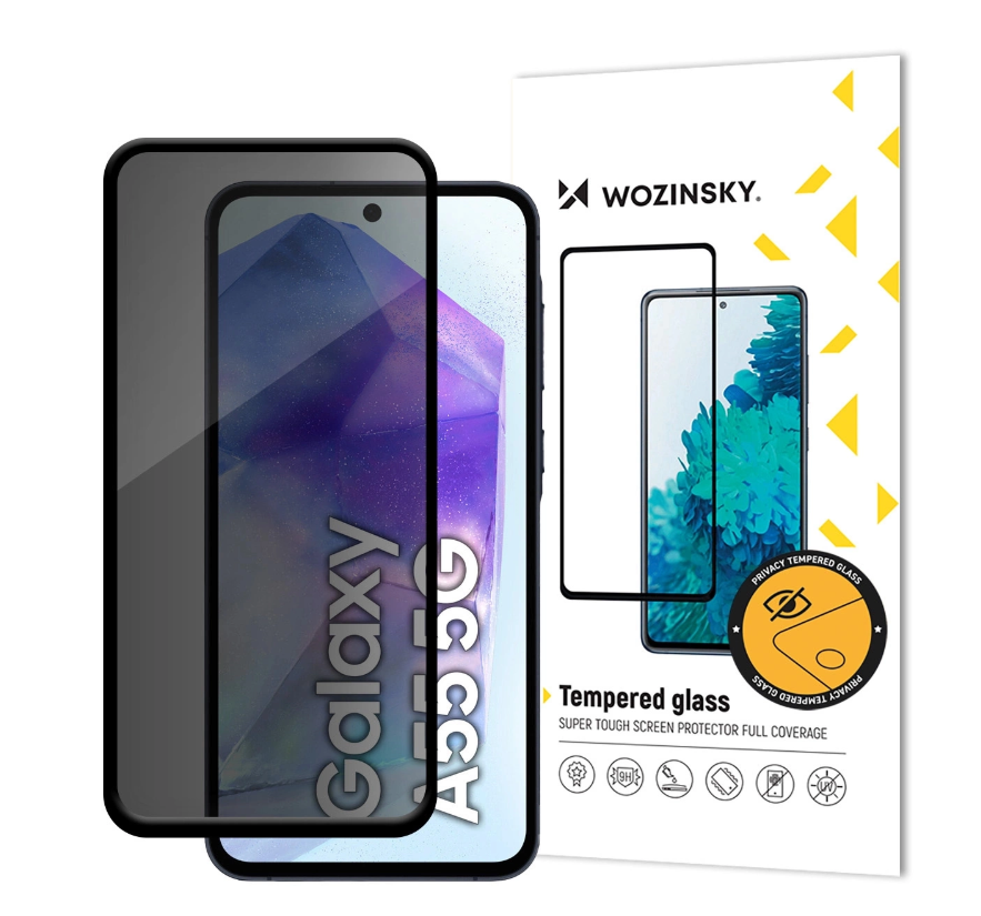 Kaitseklaas Wozinsky Full Glue Privacy Samsung S25 Ultra (must)