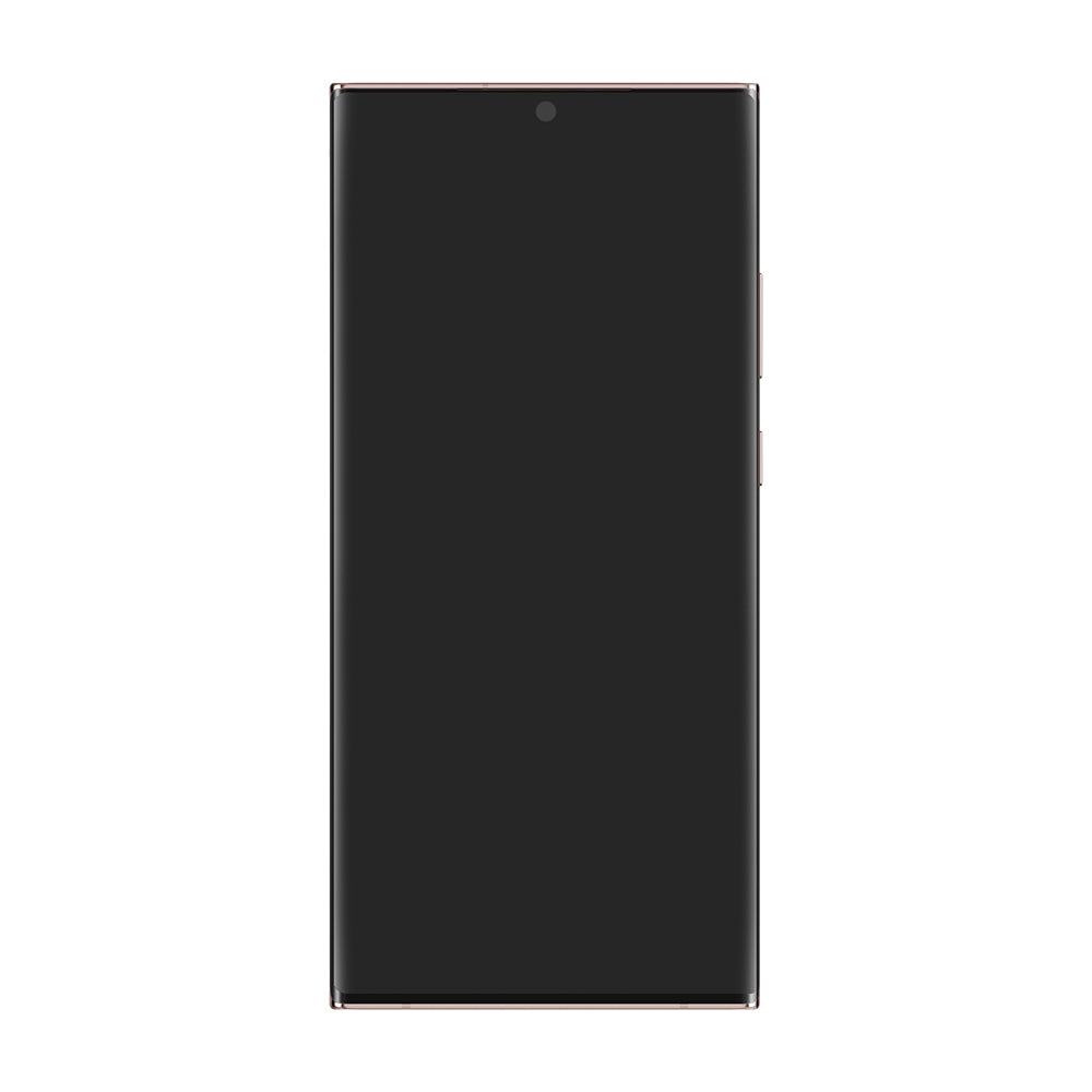 Varuosa Samsung Galaxy NOTE 20 Ultra /N986 ekraan ja korpus Mystic Black (service pack)