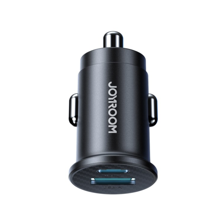 Autolaadija Joyroom JR-CCN16 USB-A / USB-C 15W (must)
