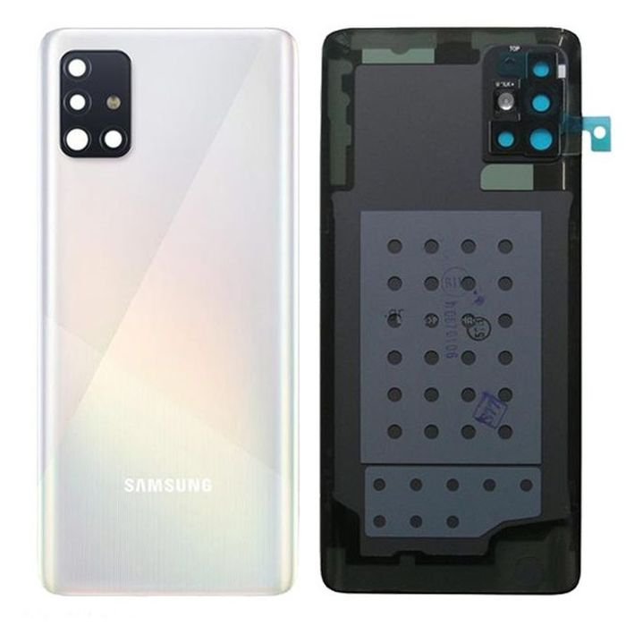 Varuosa Samsung Galaxy A51/A515 tagakaas originaal (valge)