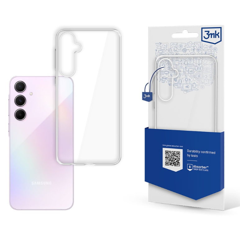Silikoon 3mk Clear Case 1,2mm Samsung S24 (läbipaistev)