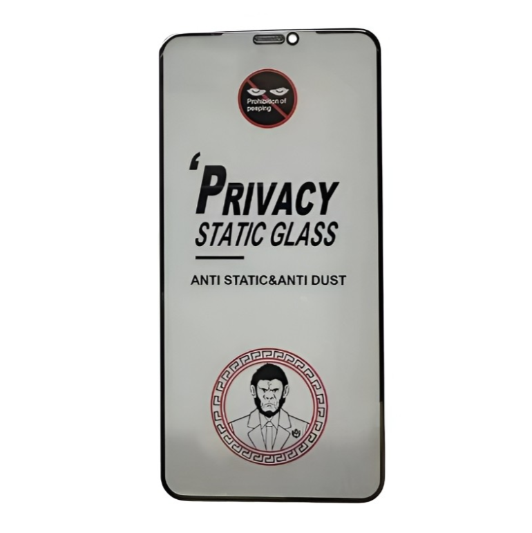 Kaitseklaas "Mr. Monkey Anti-Static Privacy" Full Glue  iPhone 13/  iPhone 13 Pro/ iPhone 14/ iPhone 16e (must)