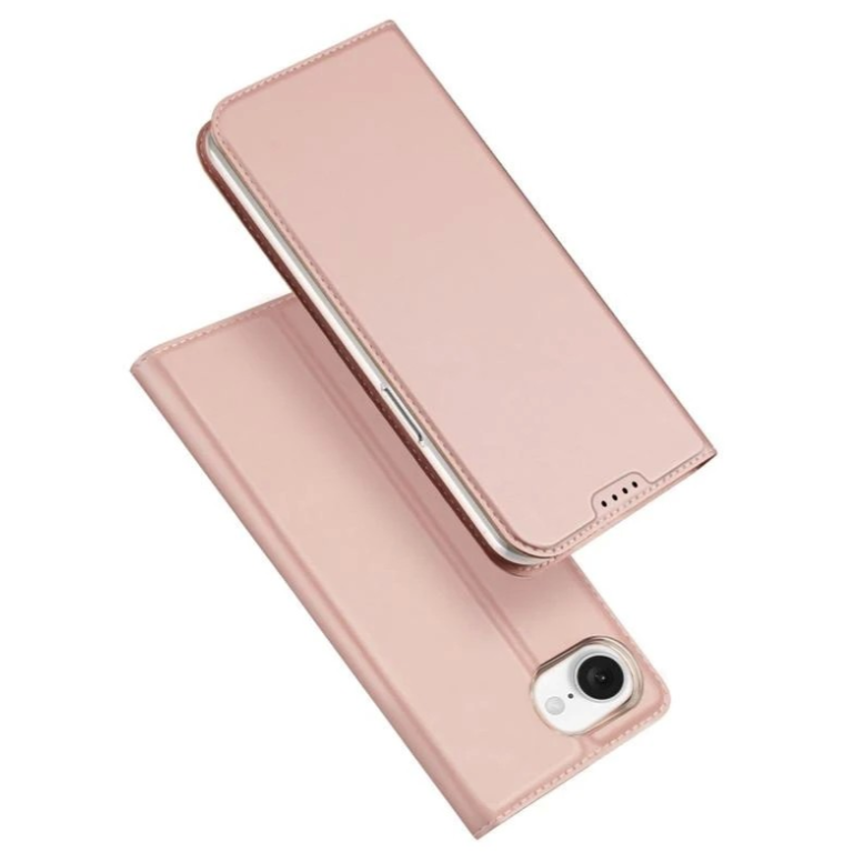 Ümbris kaanega Dux Ducis Skin Pro iPhone 16e (roosakuld)
