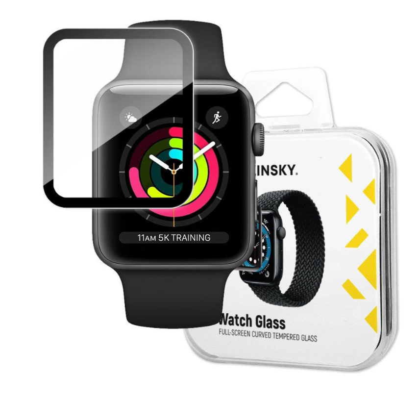 Kaitseklaas Wozinsky Apple Watch 7 41mm (must)