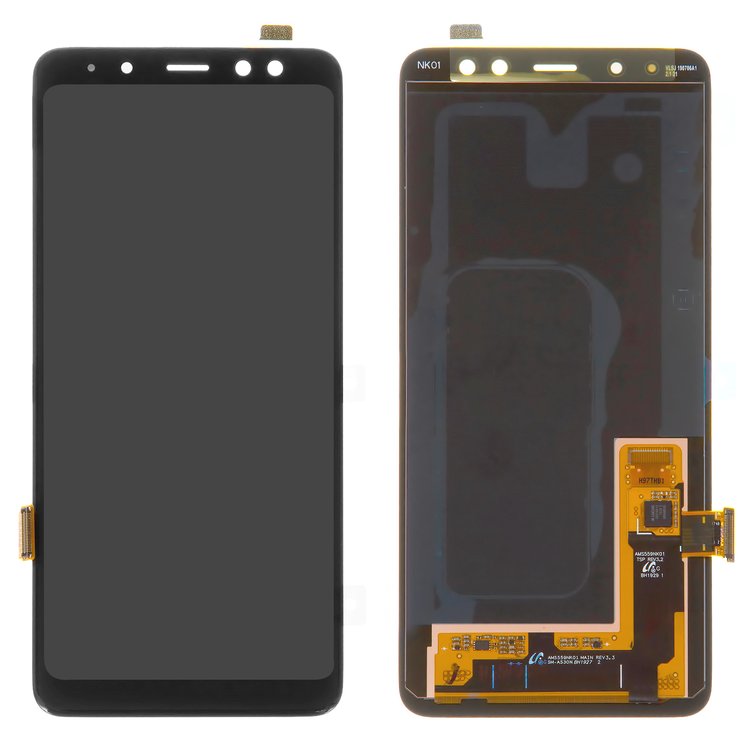 Varuosa LCD ekraan Samsung Galaxy A8 Plus/A730 originaal must (service pack)