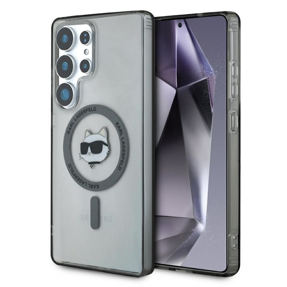 Karl Lagerfeld ümbris Magsafe KLHMS25LHLSCHK Samsung S25 Ultra (hall)