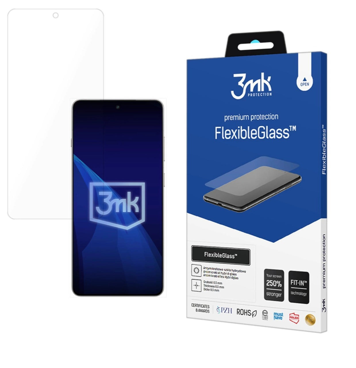 Kaitseklaas 3MK FlexibleGlass OnePlus 13R (läbipaistev)