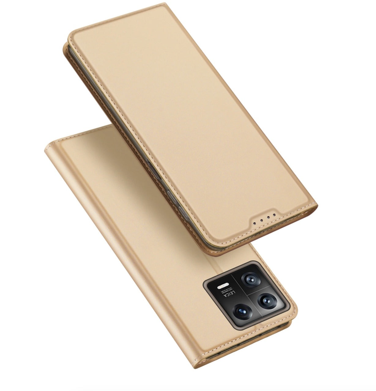 Ümbris kaanega Dux Ducis "Skin Pro" Xiaomi 13 (kuldne)