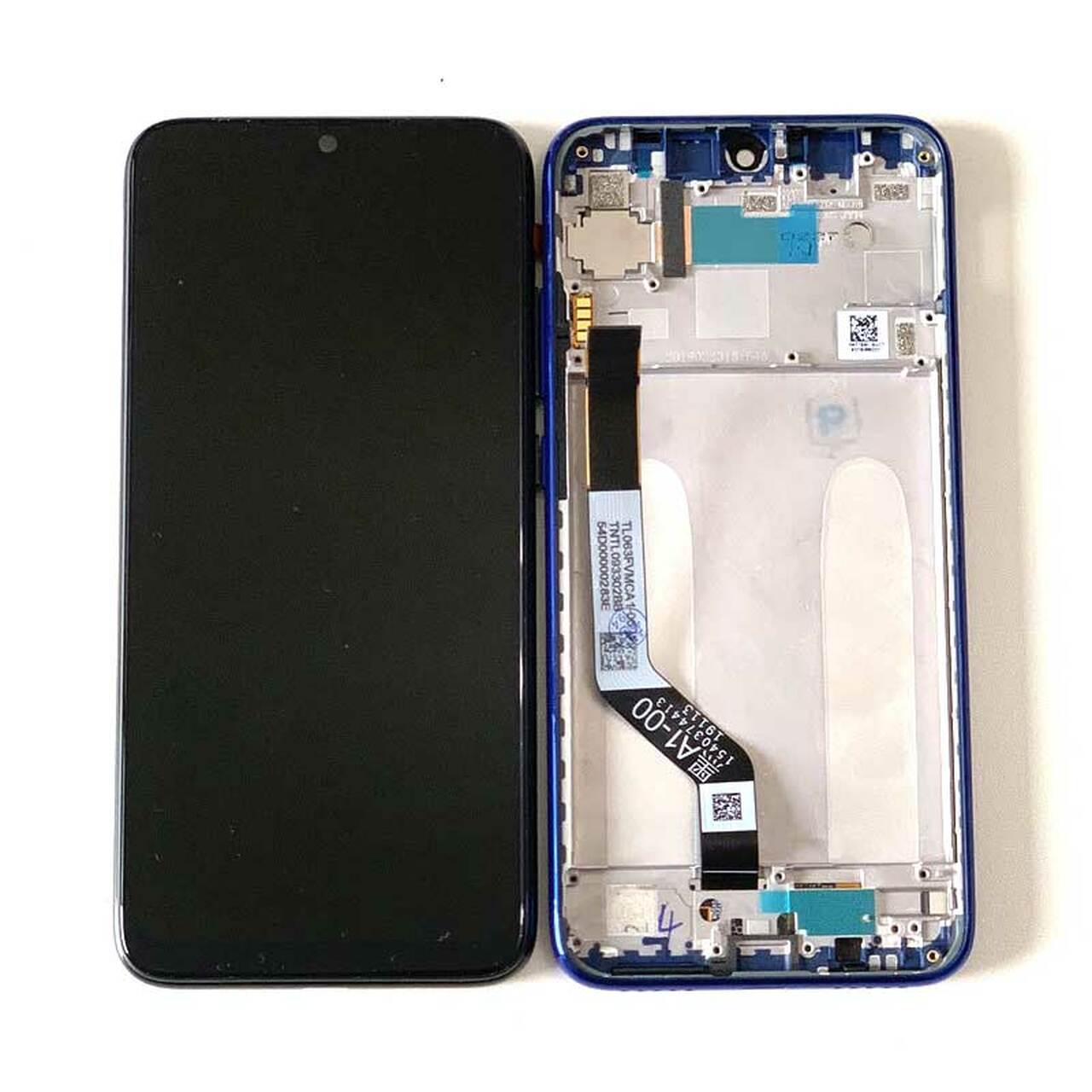 Varuosa LCD ekraan Xiaomi Redmi Note 7/Redmi Note 7 Pro sinine (service pack)