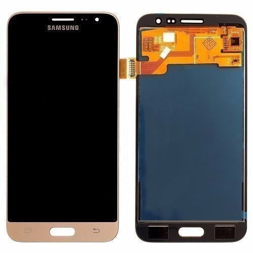 Varuosa Samsung Galaxy J3 2016 LCD ekraan kuldne (service pack)