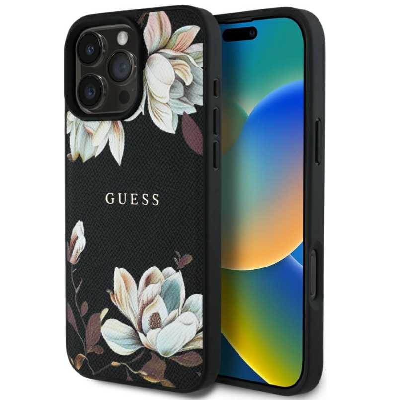 Guess Ümbris Magsafe GUHMP16XPGNMPLMK iPhone 16 Pro Max (must)