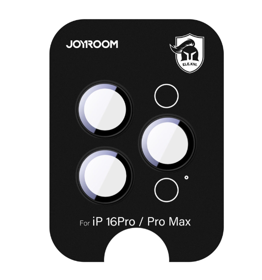 Kaitseklaas Joyroom JR-MFY0260 tagakaamerale iPhone 16 Pro/ 16 Pro Max (must)