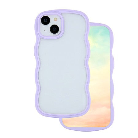 Silikoon Wave Case Iphone 12 / iPhone 12 Pro (lilla)