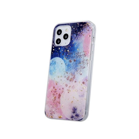Silikoon Gold Glam Case iPhone 14 (kosmos)