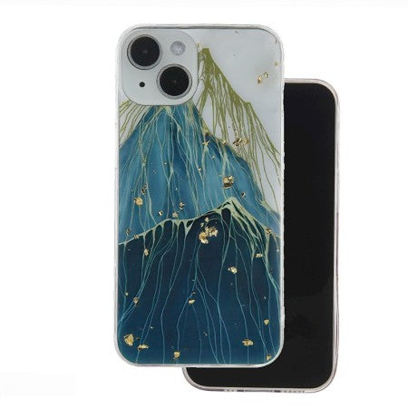Silikoon Gold Glam Case iPhone 14 (mägi)