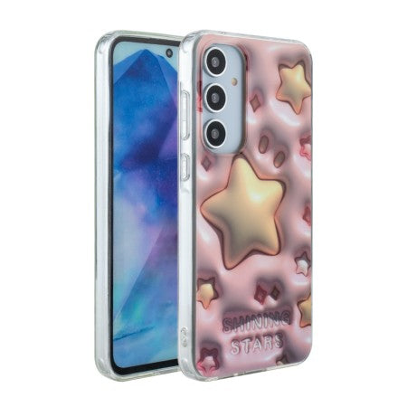 Silikoon KIDS Case iPhone 11 (roosa/tähed)