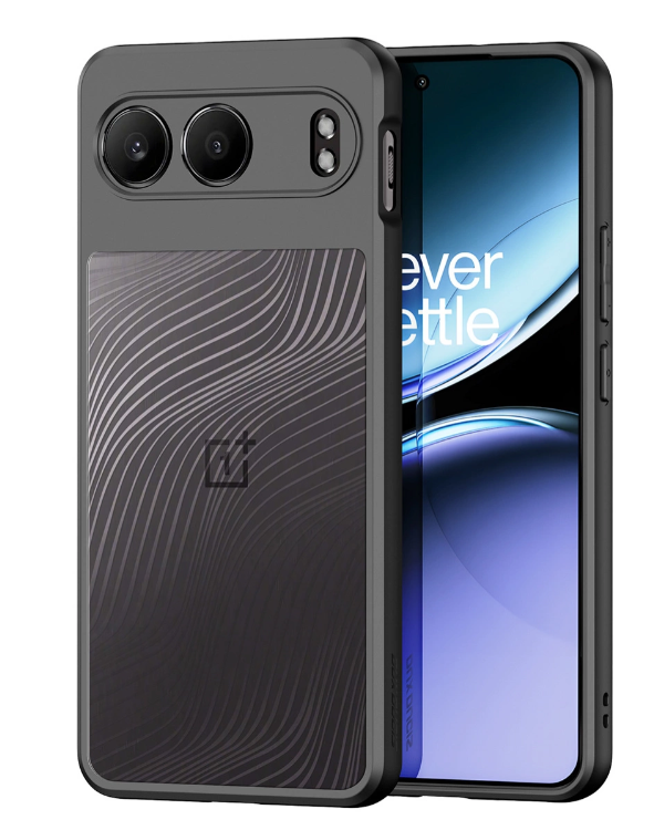 Ümbris Dux Ducis Aimo OnePlus Nord 4 (läbipaistev / must)
