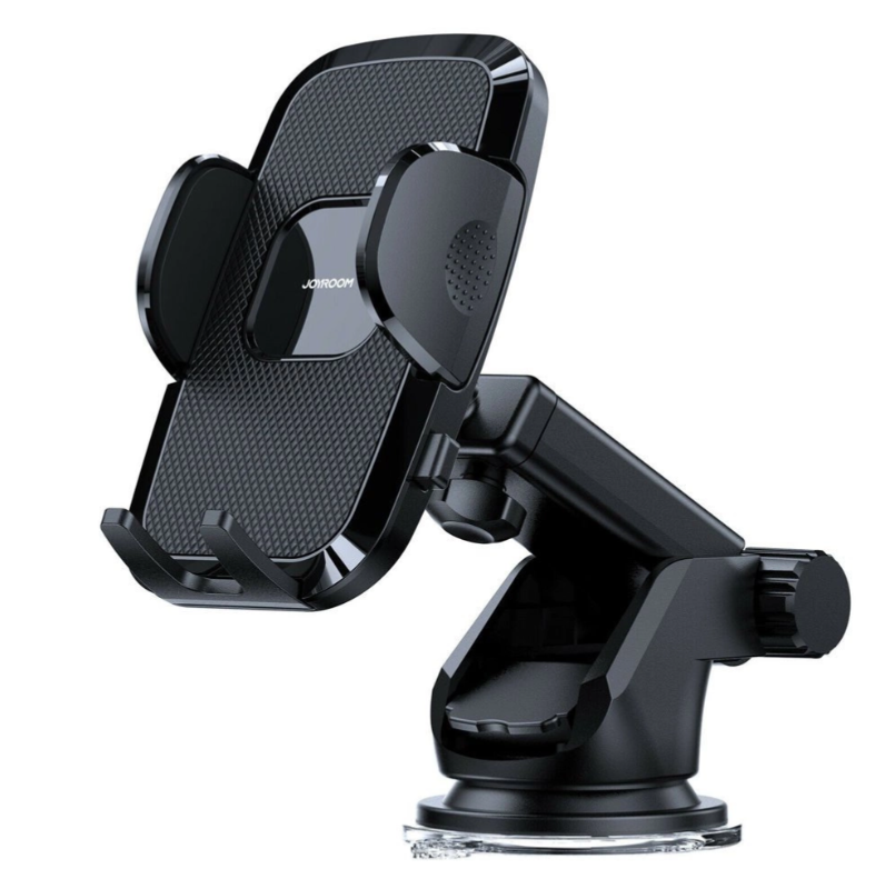 Telefoni hoidik autosse Joyroom JR-ZS259 Armatuurile, tuuleklaas (must)