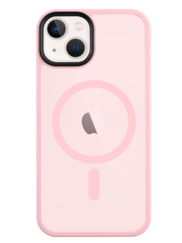 Ümbris Superstealth MagSafe iPhone 13 / iPhone 14 (roosa)