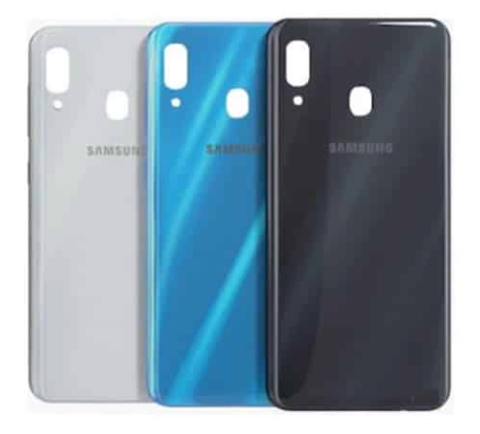 Varuosa Samsung Galaxy A20/sm-a205 tagumine kaas (must)