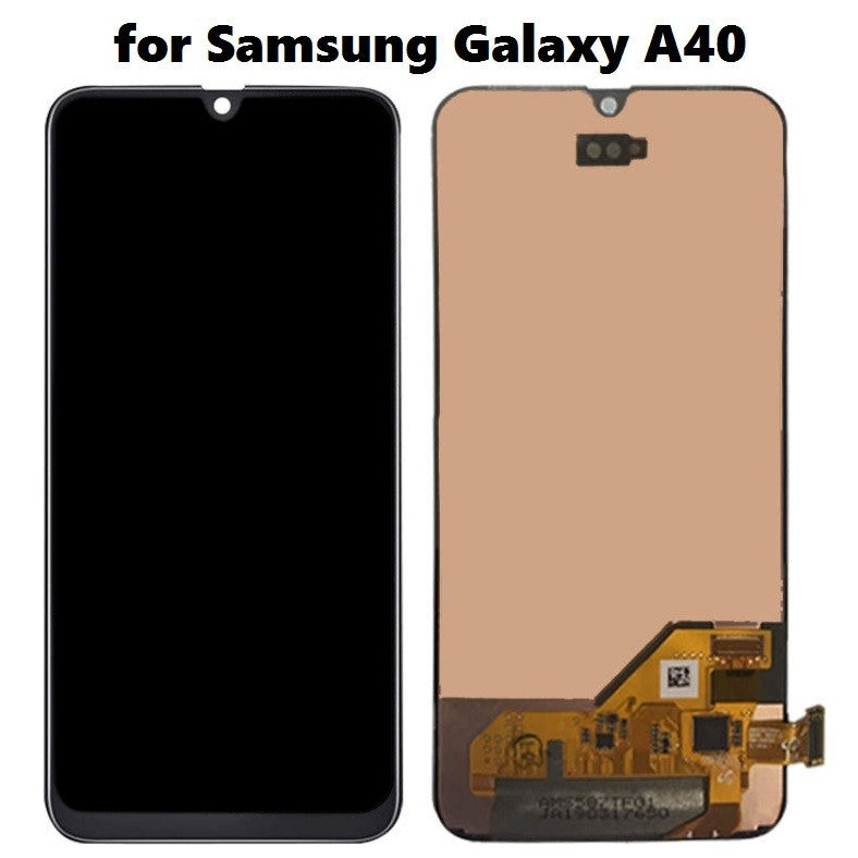 Varuosa Samsung Galaxy A40/sm-A405 ekraan must (refurbrished)